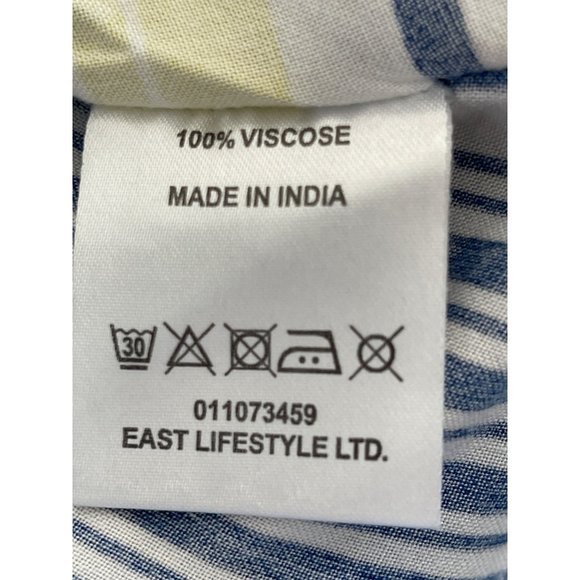 East Lifestyle Poncho Tunic Top Boxy Nautical‎ Sailing Chic Comfort Small Medium - Picture 7 of 9